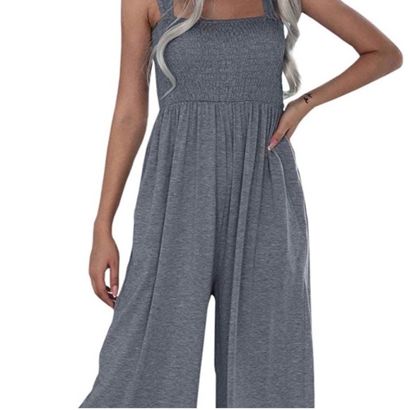 Onesie Romper Grey Size Medium-See Description $4.99 shipping rate is applied :> - Picture 4 of 5